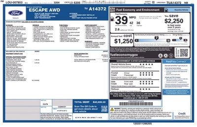 2026 Ford Escape Hybrid ST-Line Select