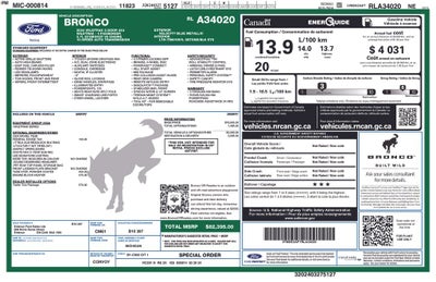 2024 Ford Bronco Wildtrak Certified 4WD Near Milwaukee WI