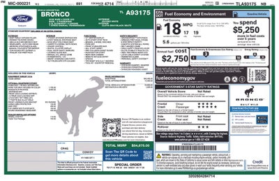 2026 Ford Bronco Base