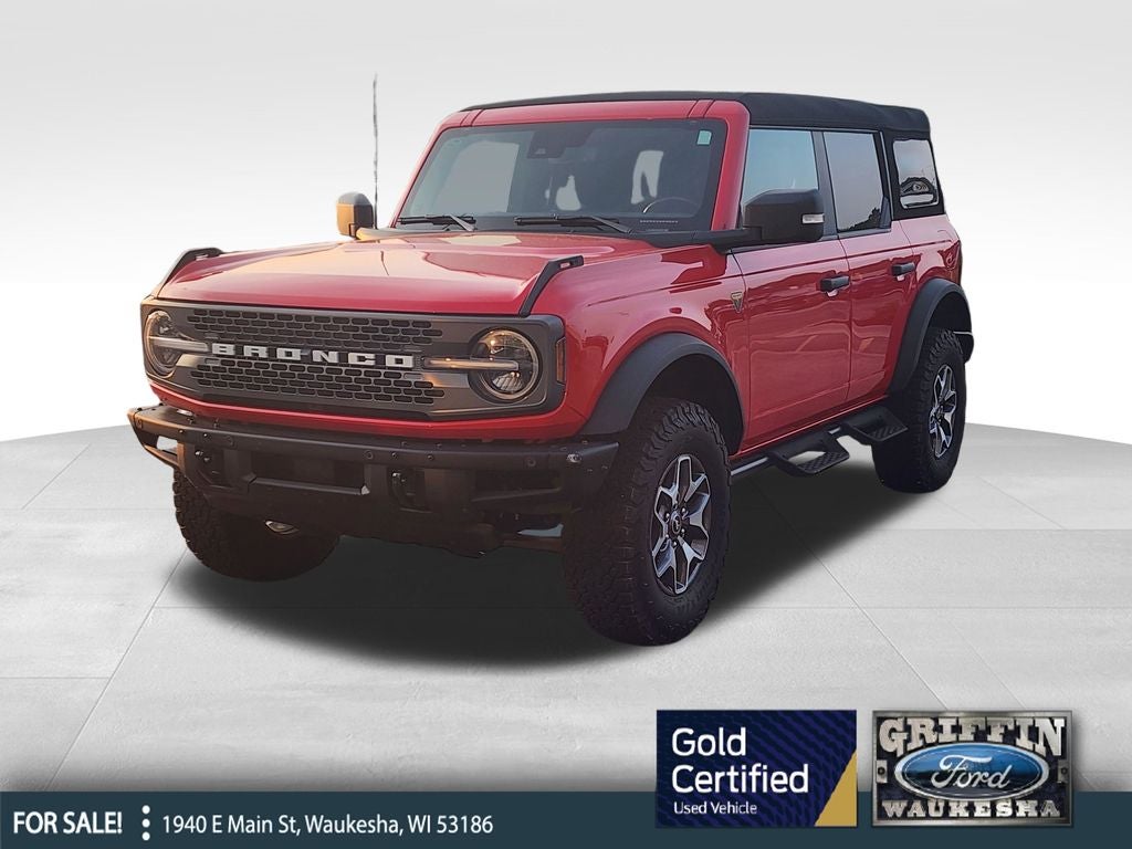 2024 Ford Bronco Badlands FORD GOLD CERTIFIED