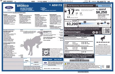2024 Ford Bronco Badlands FORD GOLD CERTIFIED