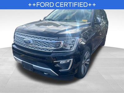 2021 Ford Expedition Max Platinum Blue Certified 4WD Near Milwaukee WI