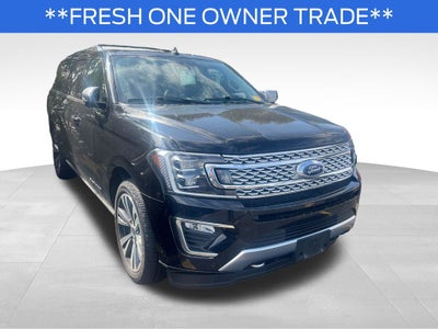 2021 Ford Expedition Max Platinum Blue Certified 4WD Near Milwaukee WI