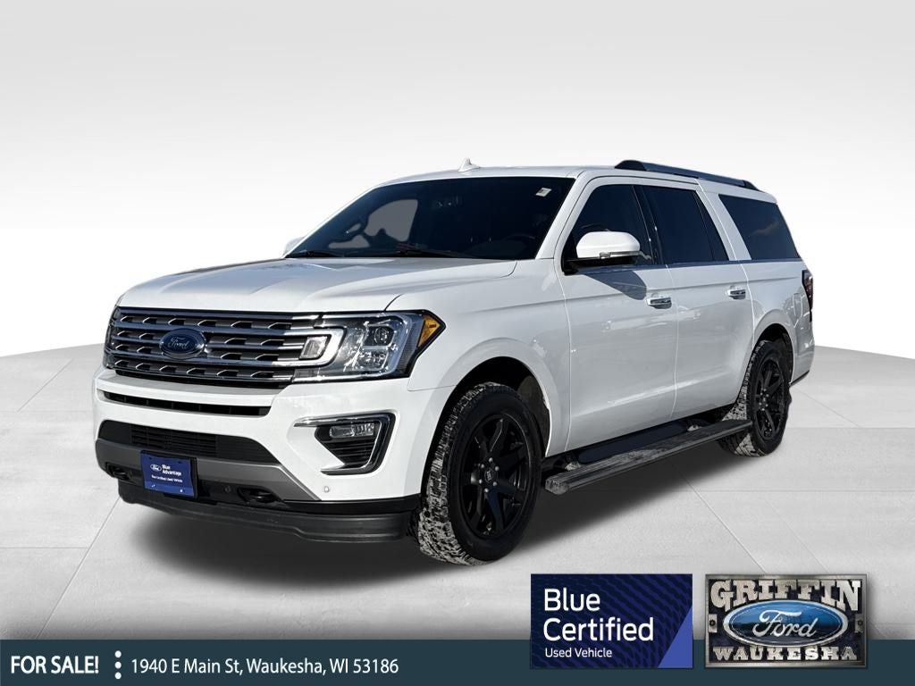 2018 Ford Expedition Max Limited Blue Certified 4WD Near Milwaukee WI