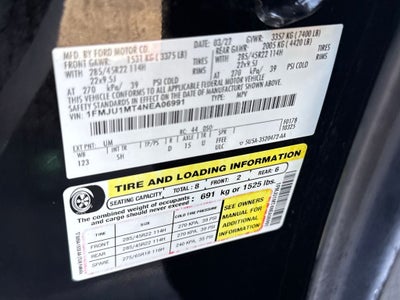 2022 Ford Expedition Platinum Certified 4WD Near Milwaukee WI