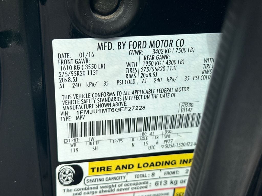 2016 Ford Expedition Platinum 4WD Near Milwaukee WI