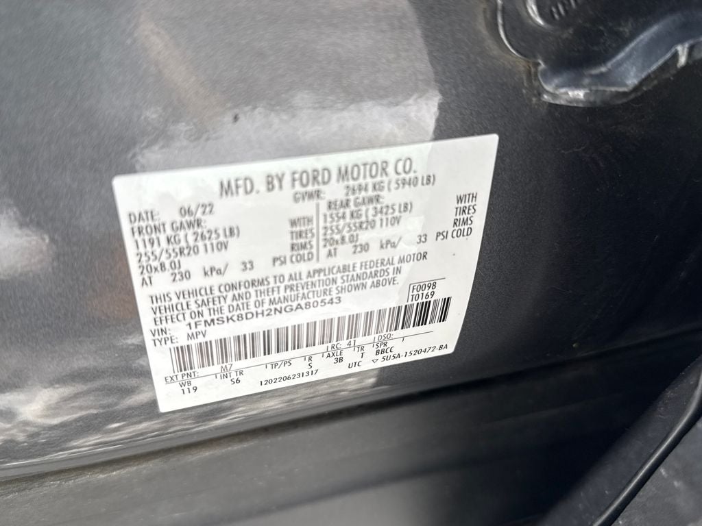 2022 Ford Explorer XLT Blue Certified 4WD Near Milwaukee WI