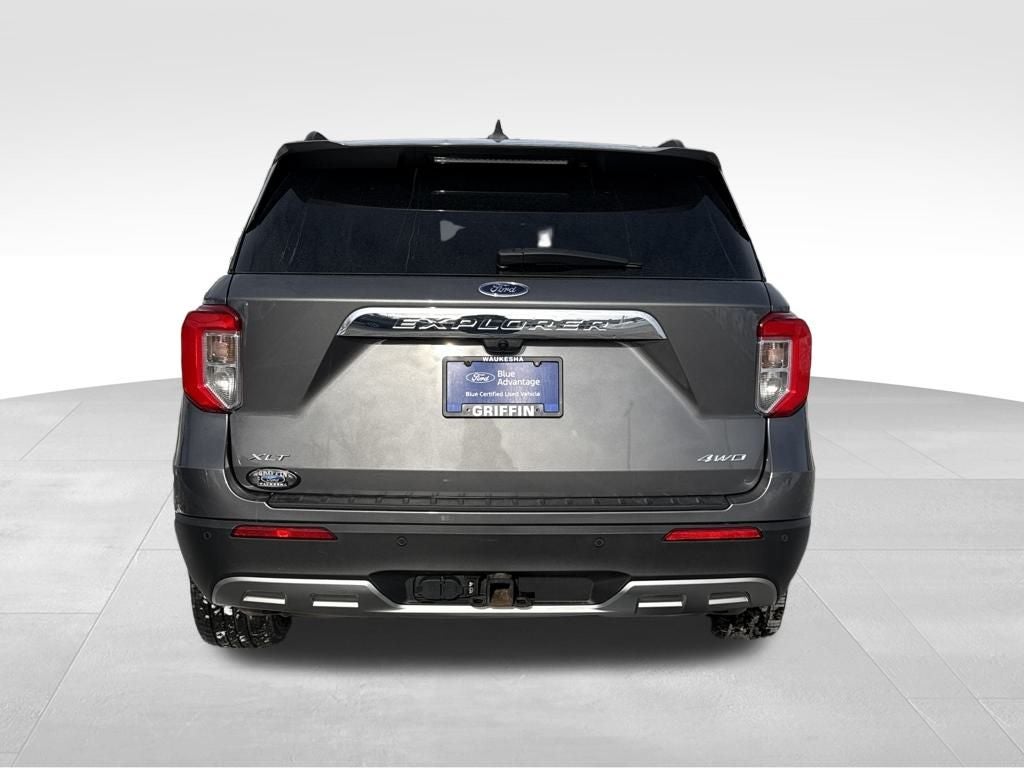 2022 Ford Explorer XLT Blue Certified 4WD Near Milwaukee WI