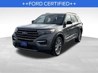 2022 Ford Explorer XLT Blue Certified 4WD Near Milwaukee WI