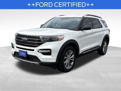 2023 Ford Explorer XLT Blue Certified 4WD Near Milwaukee WI