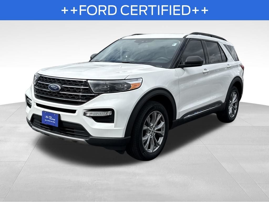 2023 Ford Explorer XLT Blue Certified 4WD Near Milwaukee WI