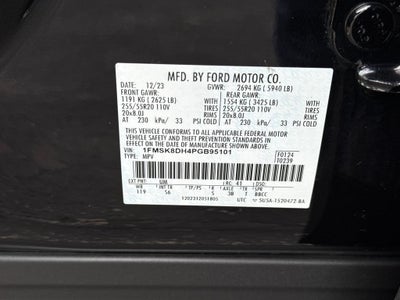 2023 Ford Explorer XLT FORD GOLD CERTIFIED