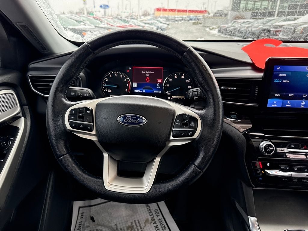 2021 Ford Explorer Limited Blue Certified 4WD Near Milwaukee WI