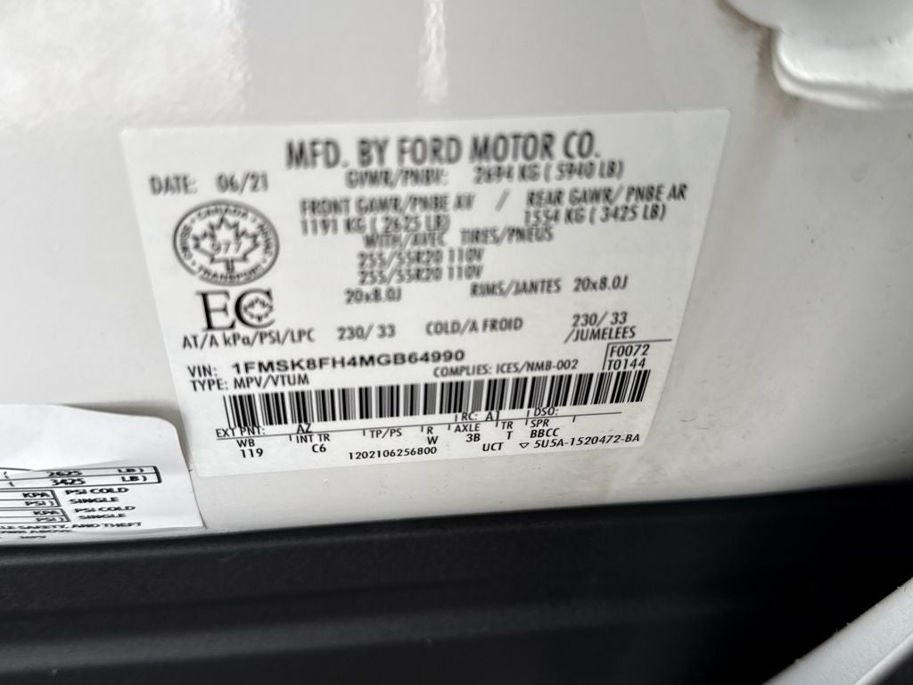 2021 Ford Explorer Limited Blue Certified 4WD Near Milwaukee WI