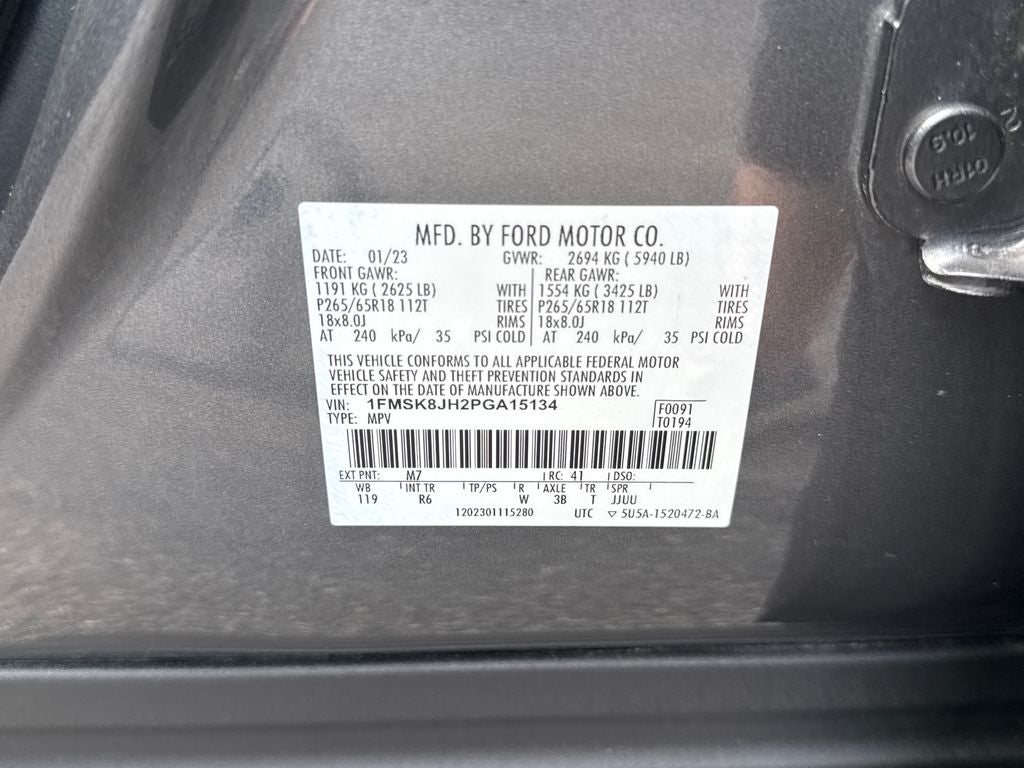 2023 Ford Explorer Timberline FORD GOLD CERTIFIED
