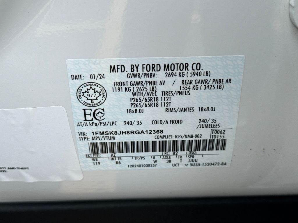 2024 Ford Explorer Timberline Certified 4WD Near Milwaukee WI