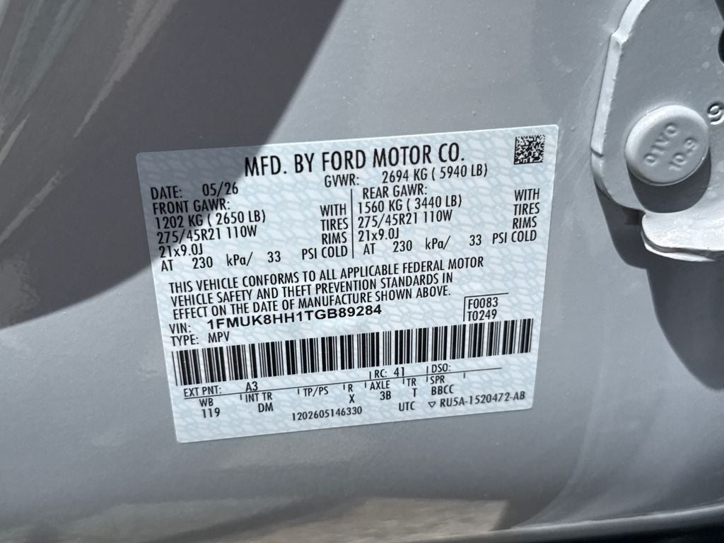 2026 Ford Explorer Platinum