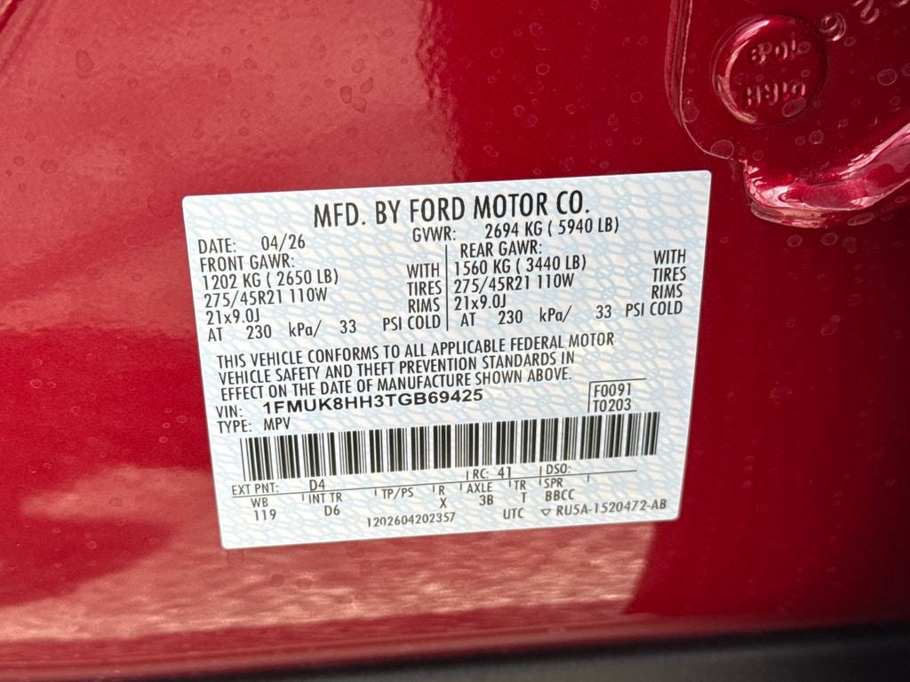 2026 Ford Explorer Platinum