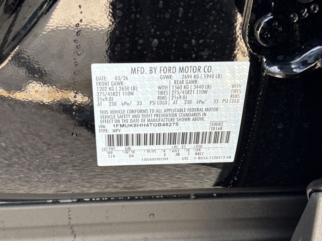 2026 Ford Explorer Platinum