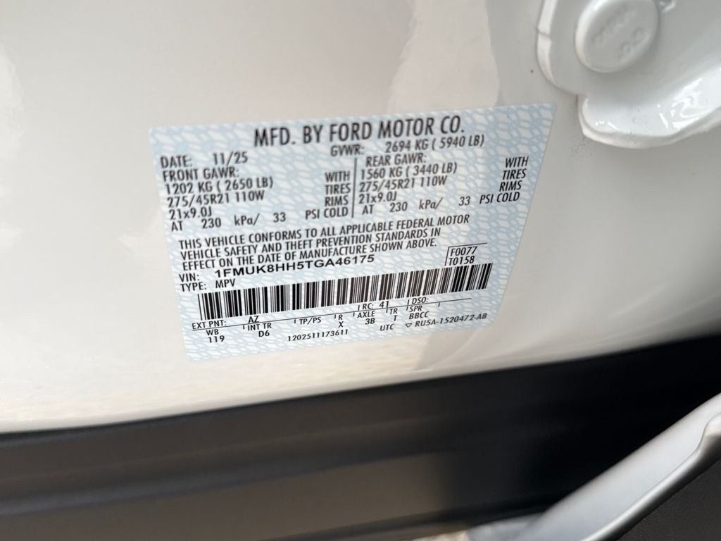 2026 Ford Explorer Platinum