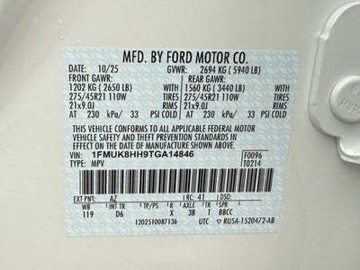 2026 Ford Explorer Platinum