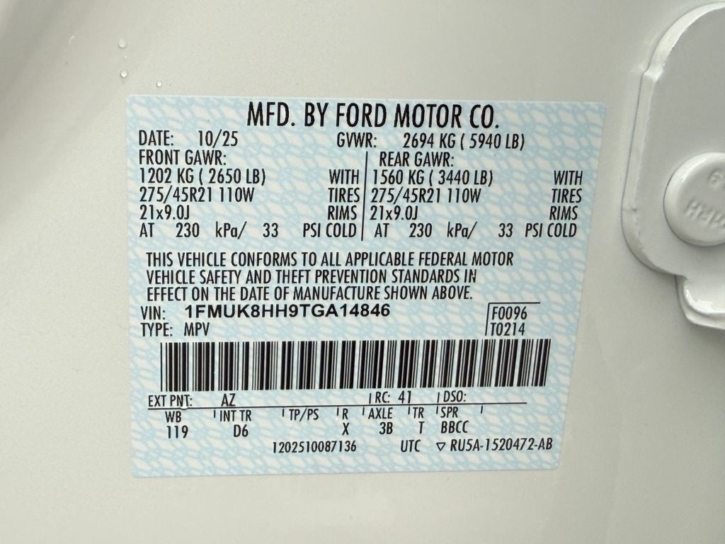 2026 Ford Explorer Platinum