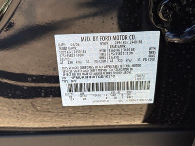 2026 Ford Explorer Platinum