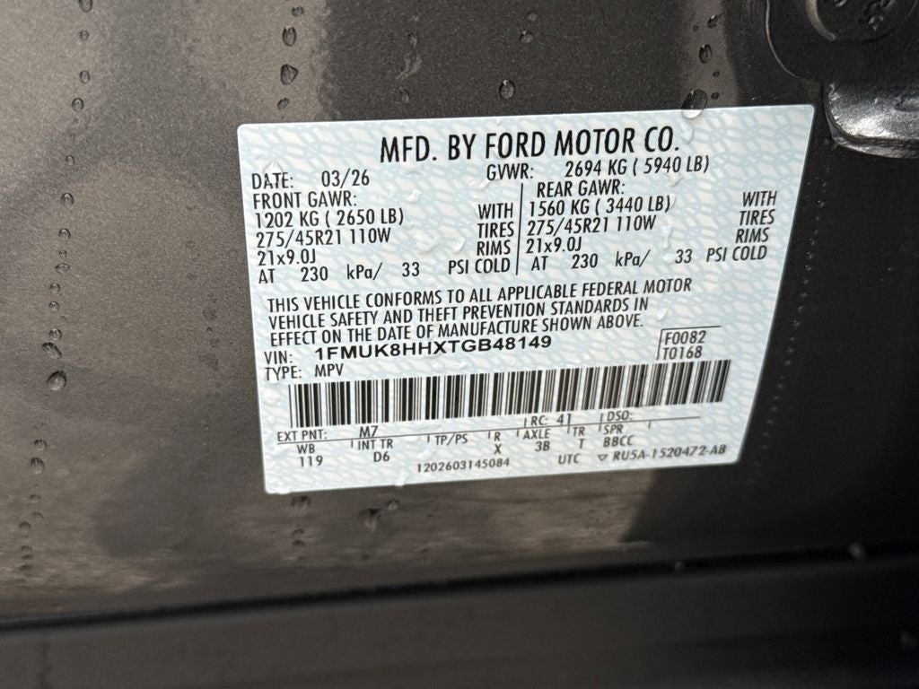 2026 Ford Explorer Platinum