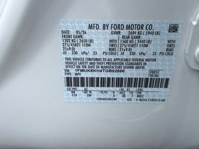 2026 Ford Explorer ST-Line