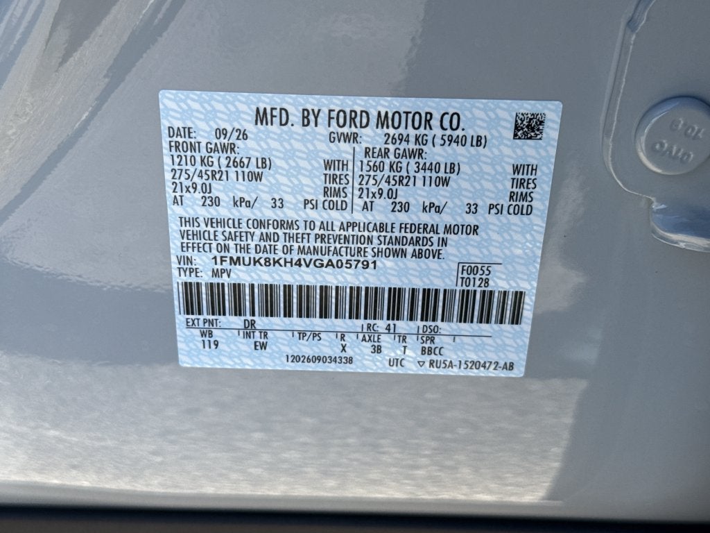2027 Ford Explorer ST-Line