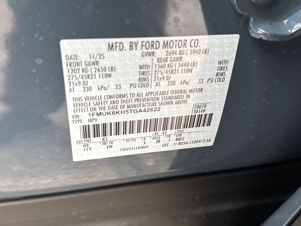 2026 Ford Explorer ST-Line