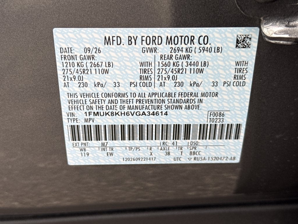 2027 Ford Explorer ST-Line