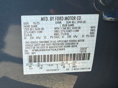 2026 Ford Explorer ST-Line