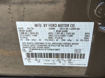 2026 Ford Explorer ST