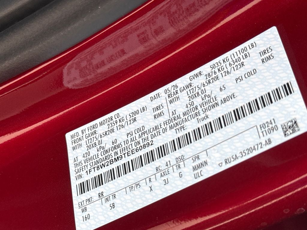 2026 Ford F-250SD Lariat