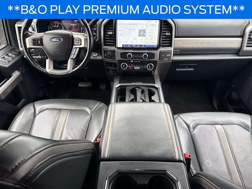 2022 Ford F-250SD Platinum Blue Certified 4WD Near Milwaukee WI