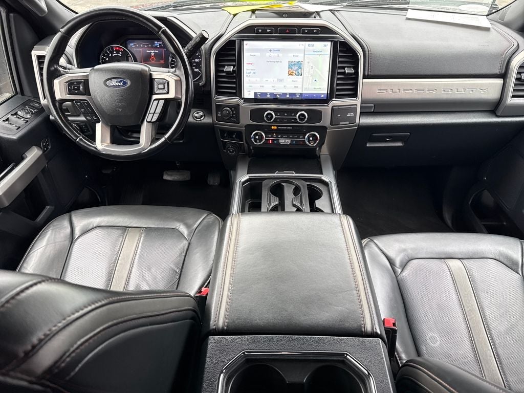 2022 Ford F-250SD Platinum Blue Certified 4WD Near Milwaukee WI