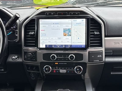 2022 Ford F-250SD Platinum Blue Certified 4WD Near Milwaukee WI