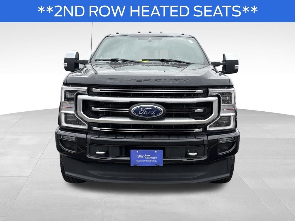 2022 Ford F-250SD Platinum Blue Certified 4WD Near Milwaukee WI