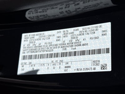 2026 Ford F-250SD Platinum