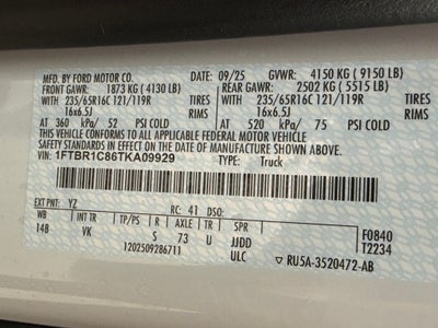 2026 Ford Transit-250 Base