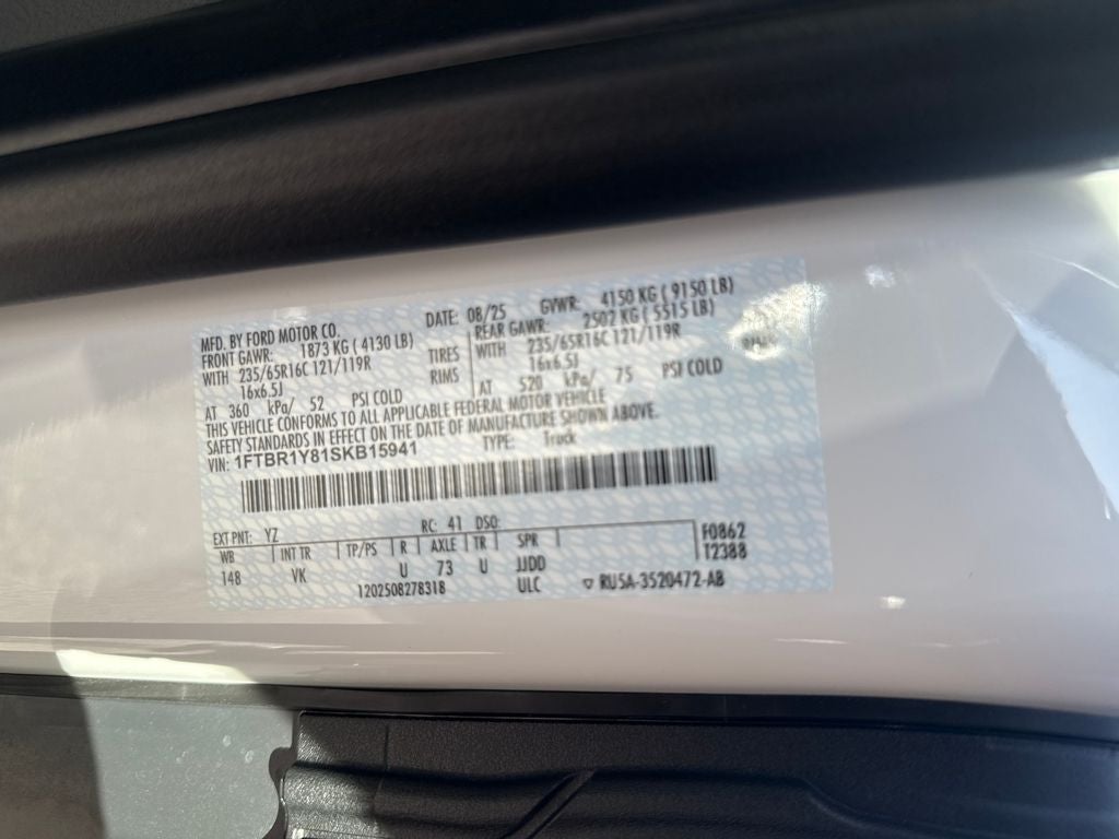 2025 Ford Transit-250 Base