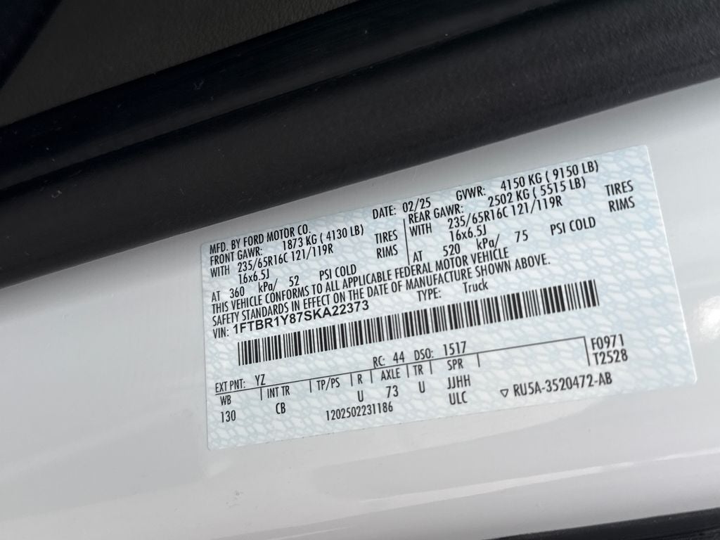 2025 Ford Transit-250 Base Certified Near Milwaukee WI