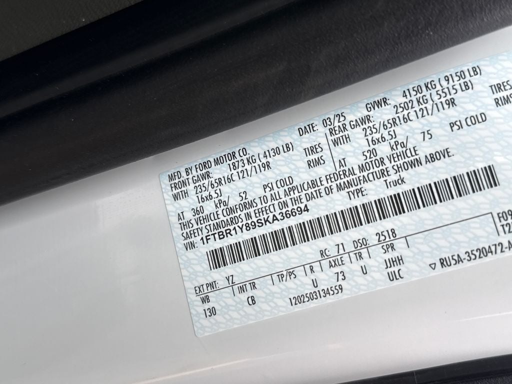 2025 Ford Transit-250 Base Certified Near Milwaukee WI