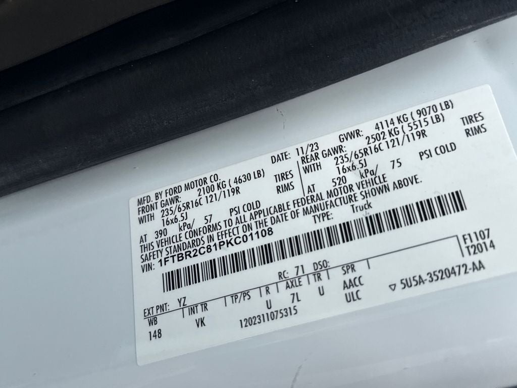 2023 Ford Transit-250 Base Certified AWD Near Milwaukee WI