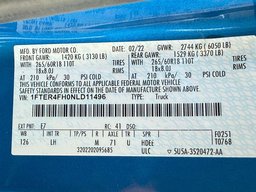 2022 Ford Ranger XLT Certified 4WD Near Milwaukee WI