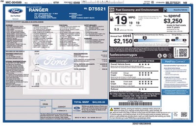 2021 Ford Ranger XLT FORD BLUE CERTIFIED