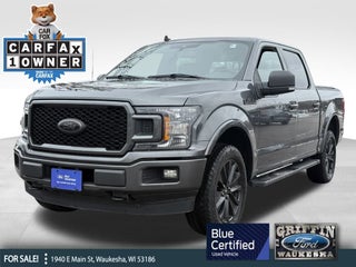 2020 Ford F-150 XLT Blue Certified 4WD Near Milwaukee WI