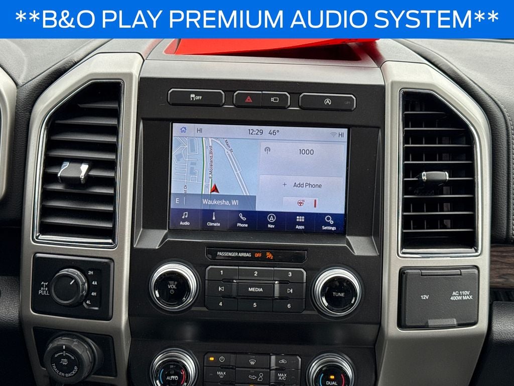 2020 Ford F-150 Lariat Blue Certified 4WD Near Milwaukee WI