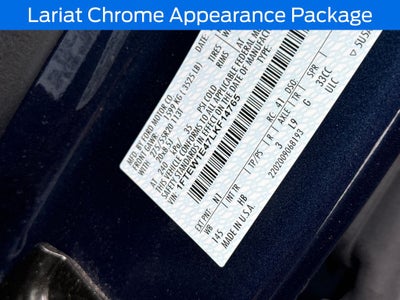 2020 Ford F-150 Lariat Blue Certified 4WD Near Milwaukee WI